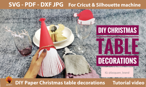 Download DIY Christmas Table Decoration Templates - Diy christmas Collection