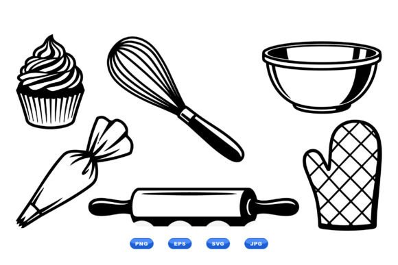 Download Baking Clipart Kitchen Icons - Premium Resources